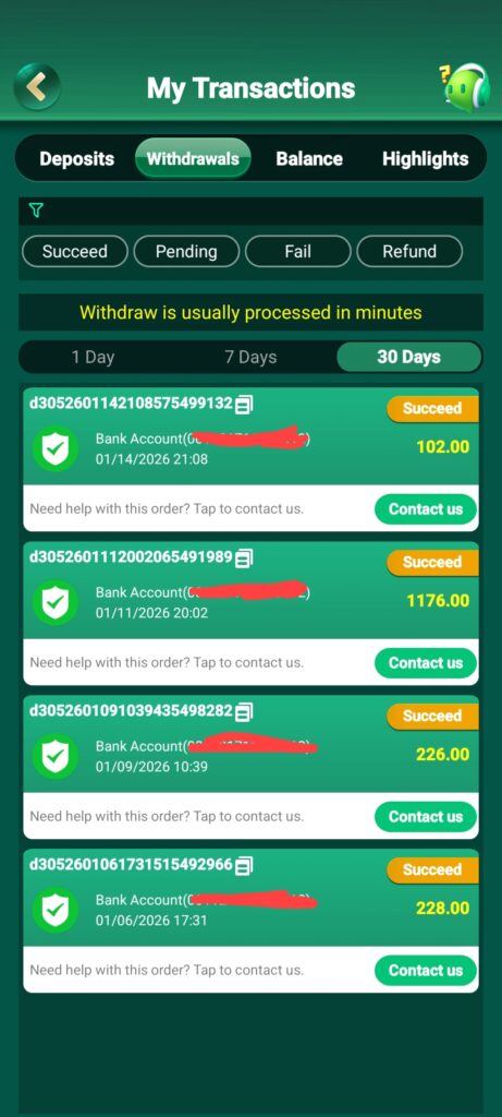 Yono Games Withdraw proof - 